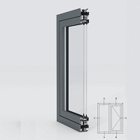 Casement Window QM-GR50A